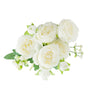 2 Bunches Artificial Peonies Romantic Vivid 6cm Diameter Attractive Decorative Light Weight Faux Peonies V1294-YM0512-3115220117511