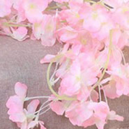 1.8m 256 Simulated Artificial Sakura Flower Garland Hanging Vines for Spring Home Room Wedding Party Decor V1294-YM0512-3115220117713