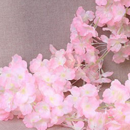 1.8m 256 Simulated Artificial Sakura Flower Garland Hanging Vines for Spring Home Room Wedding Party Decor V1294-YM0512-3115220117713
