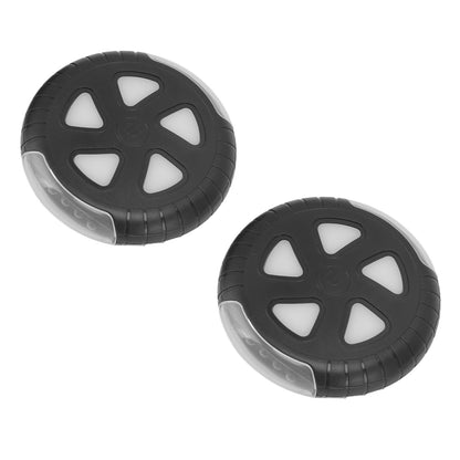1 Pair Stroller Lights Waterproof Easy to Install LED Stroller Lights Stroller Safety Lights for Wheelchair V1294-YM0512-3115220118311