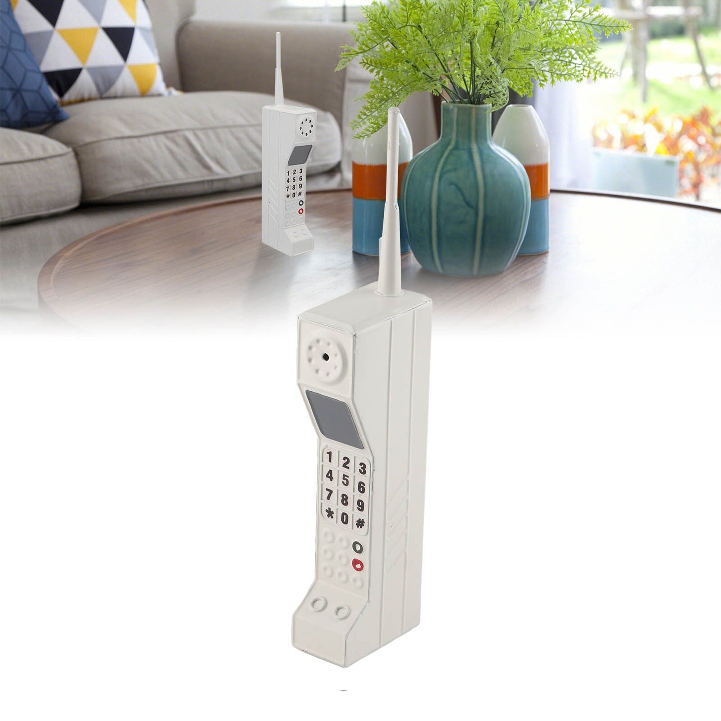 Retro Cellphone Model Old Fashioned Cellular Phone Model Ornament Vintage Simulation Photographic Props for V1294-YM0512-3115220118411