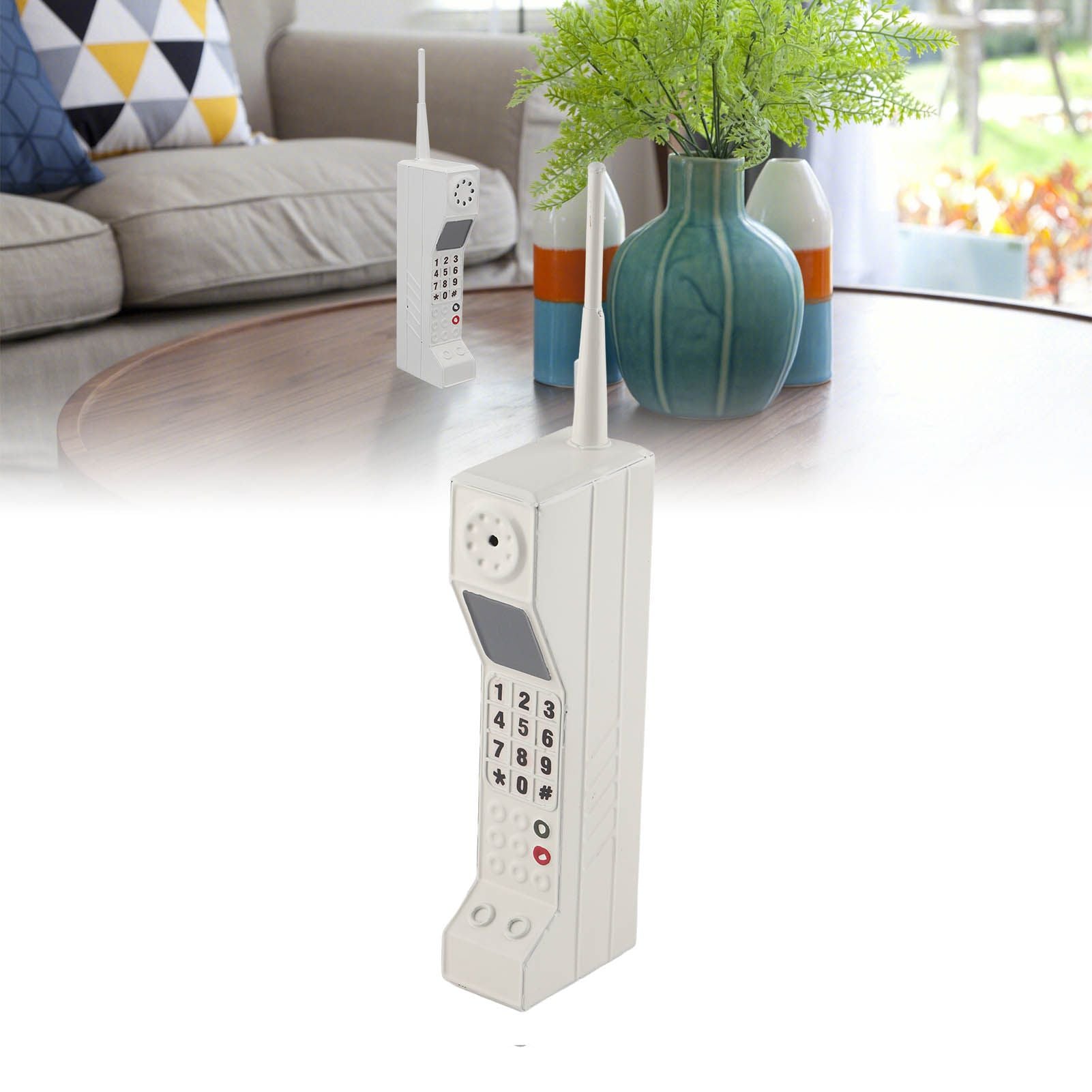 Retro Cellphone Model Old Fashioned Cellular Phone Model Ornament Vintage Simulation Photographic Props for V1294-YM0512-3115220118411