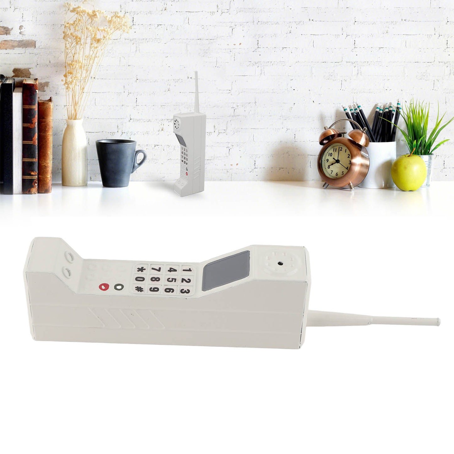 Retro Cellphone Model Old Fashioned Cellular Phone Model Ornament Vintage Simulation Photographic Props for V1294-YM0512-3115220118411