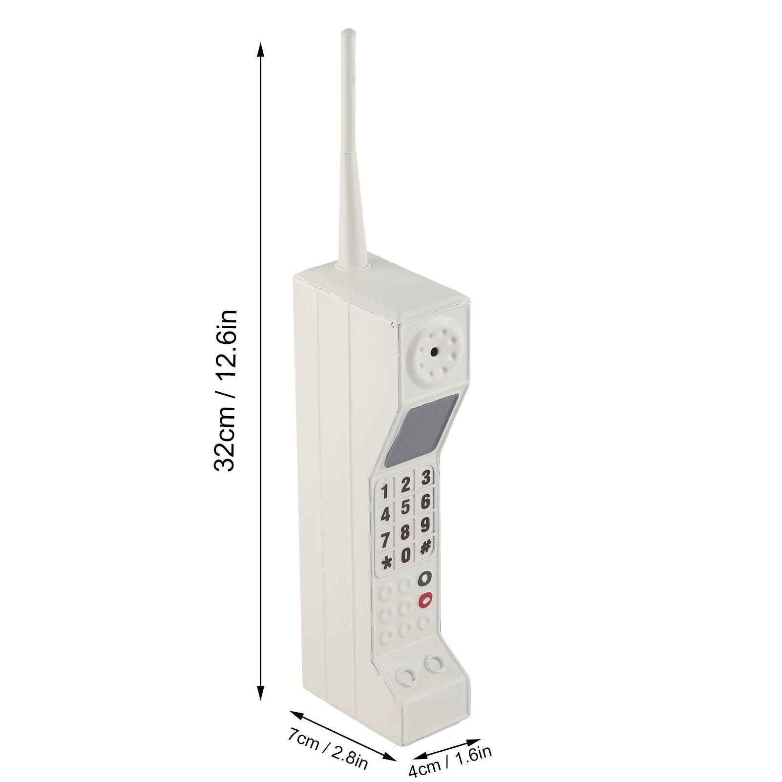 Retro Cellphone Model Old Fashioned Cellular Phone Model Ornament Vintage Simulation Photographic Props for V1294-YM0512-3115220118411