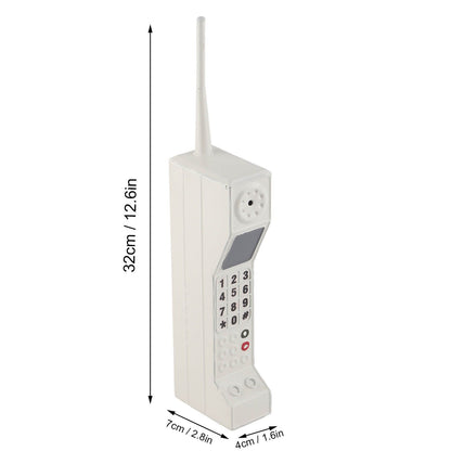 Retro Cellphone Model Old Fashioned Cellular Phone Model Ornament Vintage Simulation Photographic Props for V1294-YM0512-3115220118411