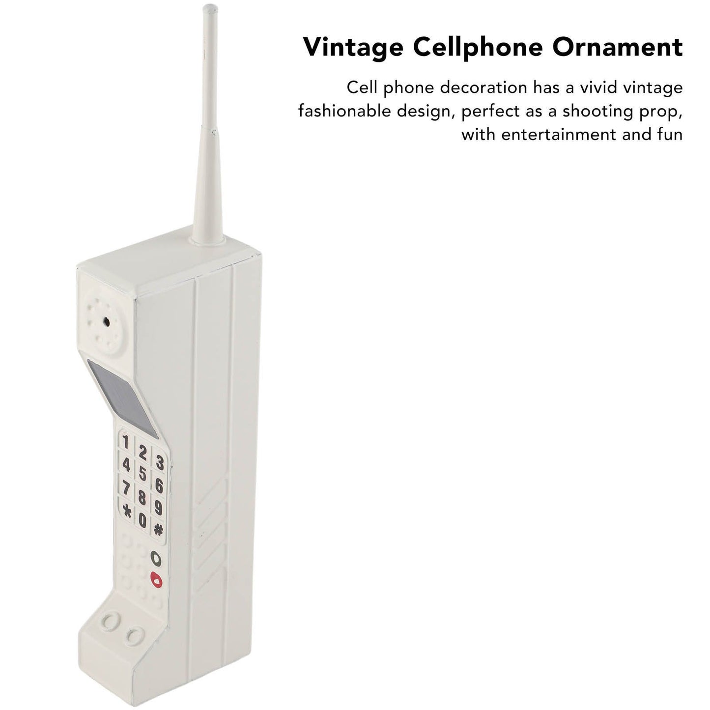 Retro Cellphone Model Old Fashioned Cellular Phone Model Ornament Vintage Simulation Photographic Props for V1294-YM0512-3115220118411