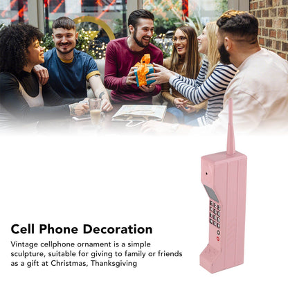 Retro Cellphone Model Old Fashioned Cellular Phone Model Ornament Vintage Simulation Photographic Props for V1294-YM0512-3115220118412