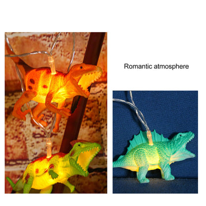 Dinosaur String Lamp 2m 10LED String Lights Animal Fashionable Decorative Light for Bedroom 4.5V V1294-YM0512-3115220122711