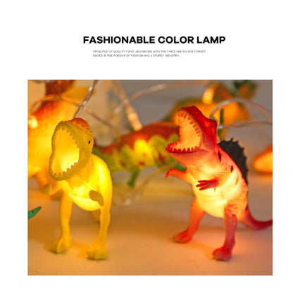 Dinosaur String Lamp 2m 10LED String Lights Animal Fashionable Decorative Light for Bedroom 4.5V V1294-YM0512-3115220122711