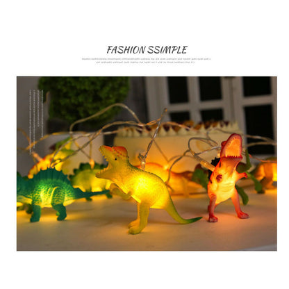 Dinosaur String Lamp 2m 10LED String Lights Animal Fashionable Decorative Light for Bedroom 4.5V V1294-YM0512-3115220122711