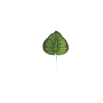 70pcs Simulated Palm Leaves Decorative Practical 10 Kinds Fake Faux Jungle Leaf Set for Home V1294-YM0512-3115220123111