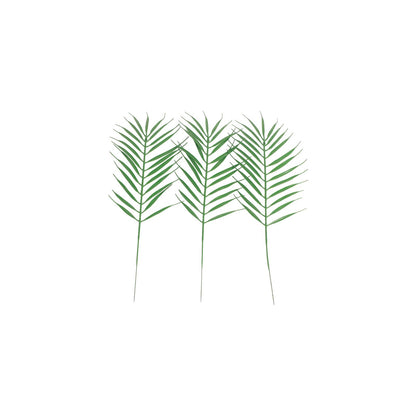 70pcs Simulated Palm Leaves Decorative Practical 10 Kinds Fake Faux Jungle Leaf Set for Home V1294-YM0512-3115220123111