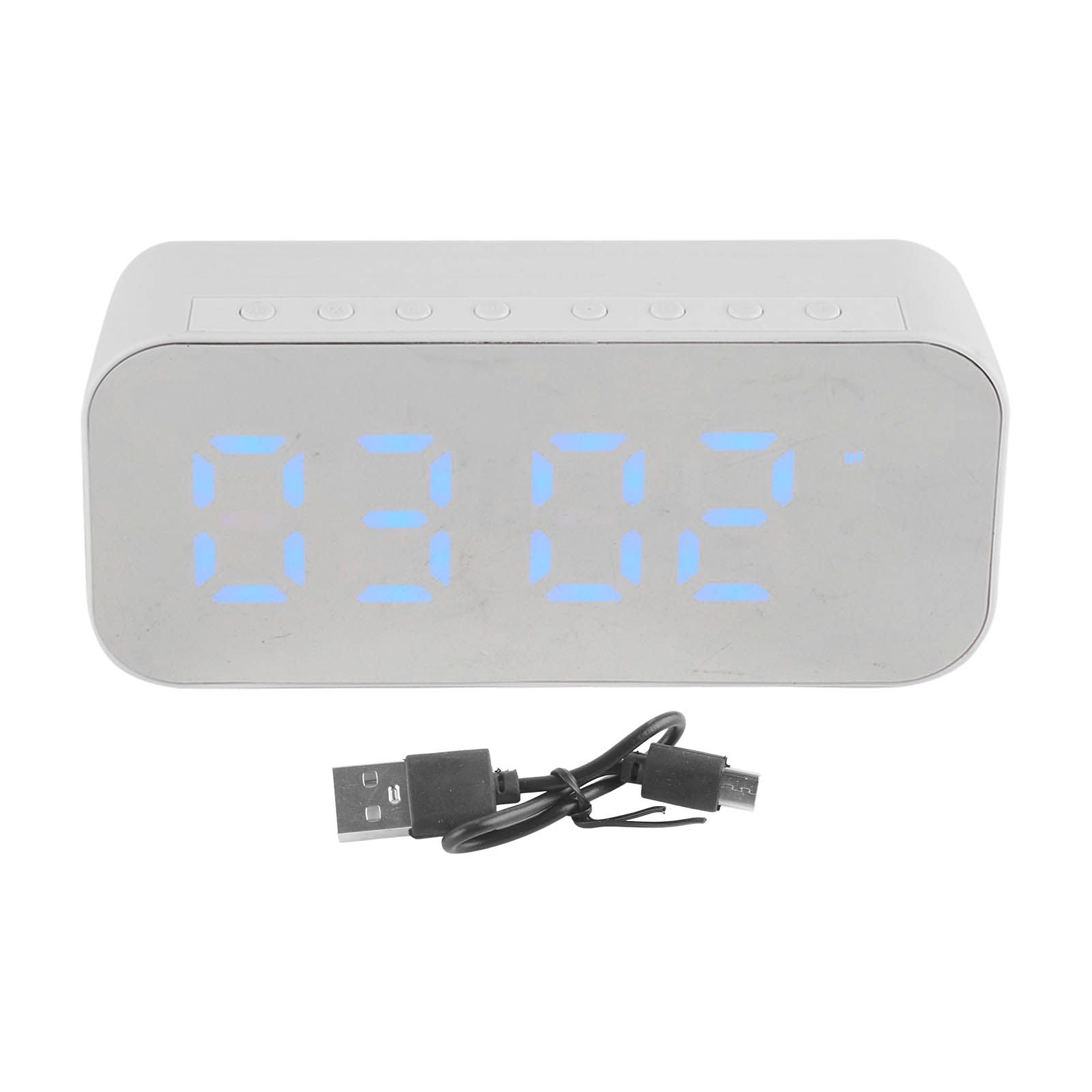 Alarm Clock Bluetooth Speaker High Volume Multifunctional Portable Mini Wireless Speaker for Outdoor and Home V1294-YM0512-3115220127511