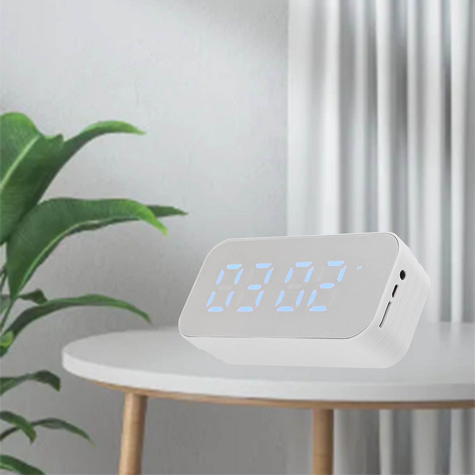 Alarm Clock Bluetooth Speaker High Volume Multifunctional Portable Mini Wireless Speaker for Outdoor and Home V1294-YM0512-3115220127511