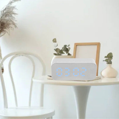 Alarm Clock Bluetooth Speaker High Volume Multifunctional Portable Mini Wireless Speaker for Outdoor and Home V1294-YM0512-3115220127511