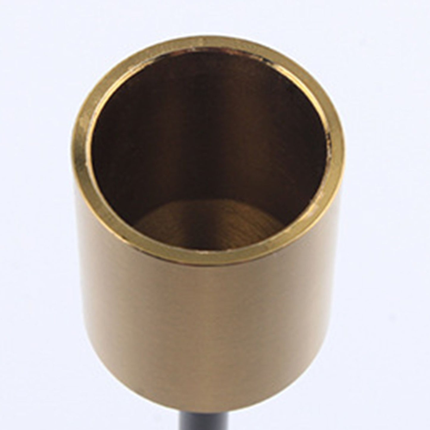 2 Pcs Metal Candle Holder Simple Modern Design Antique Black Candlestick Decoration for Home Wedding V1294-YM0512-3115220128011