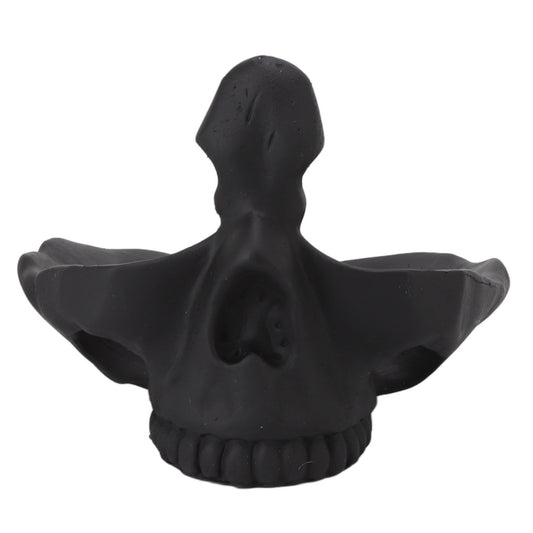 Skull Glasses Stand Lifelike Scratch Resistant Practical Statue Eyeglasses Holder with Storage Tray for Home V1294-YM0512-3115220130311