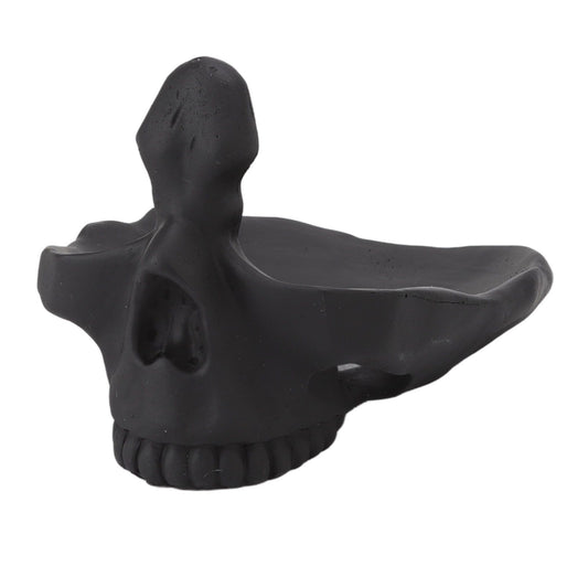 Skull Glasses Stand Lifelike Scratch Resistant Practical Statue Eyeglasses Holder with Storage Tray for Home V1294-YM0512-3115220130311