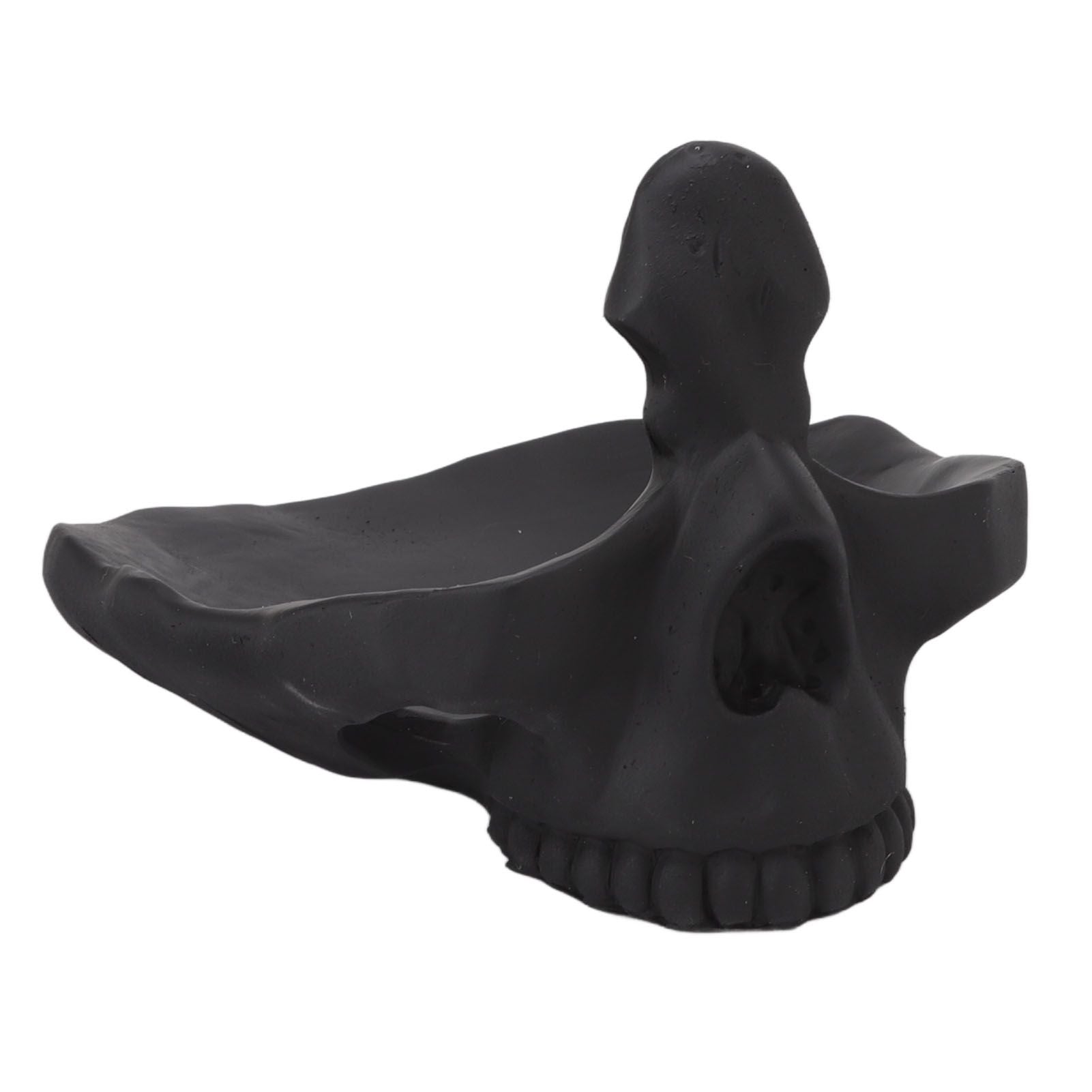Skull Glasses Stand Lifelike Scratch Resistant Practical Statue Eyeglasses Holder with Storage Tray for Home V1294-YM0512-3115220130311