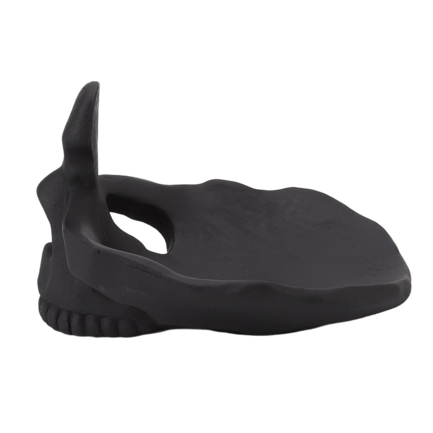 Skull Glasses Stand Lifelike Scratch Resistant Practical Statue Eyeglasses Holder with Storage Tray for Home V1294-YM0512-3115220130311