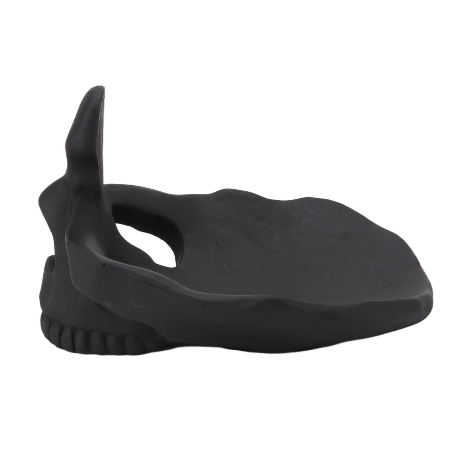 Skull Glasses Stand Lifelike Scratch Resistant Practical Statue Eyeglasses Holder with Storage Tray for Home V1294-YM0512-3115220130311