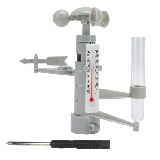 DIY Weather Station Toy Educational Multifunction Weather Station Set Science Education Toys V1294-YM0512-3115220130711