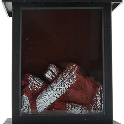 LED Flame Lantern Light Fashionable Retro Lantern Hanging Lamp for Christmas Decoration Square Flame Lamp, M V1294-YM0512-3115220131111