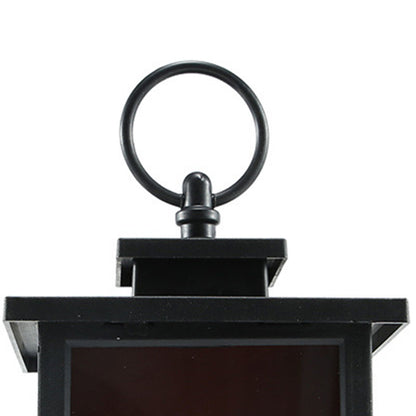LED Flame Lantern Light Fashionable Retro Lantern Hanging Lamp for Christmas Decoration Square Flame Lamp, M V1294-YM0512-3115220131111