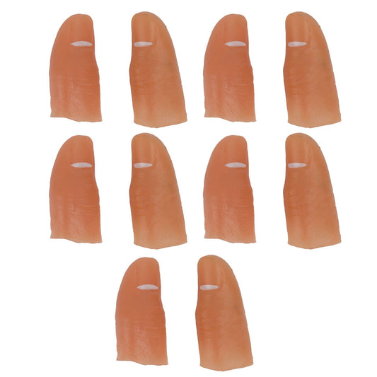 5 Pair Finger Light Up Thumb for Adults Battery Powered LED Light Simple Operation Fake Finger Lights for V1294-YM0512-3115220131514