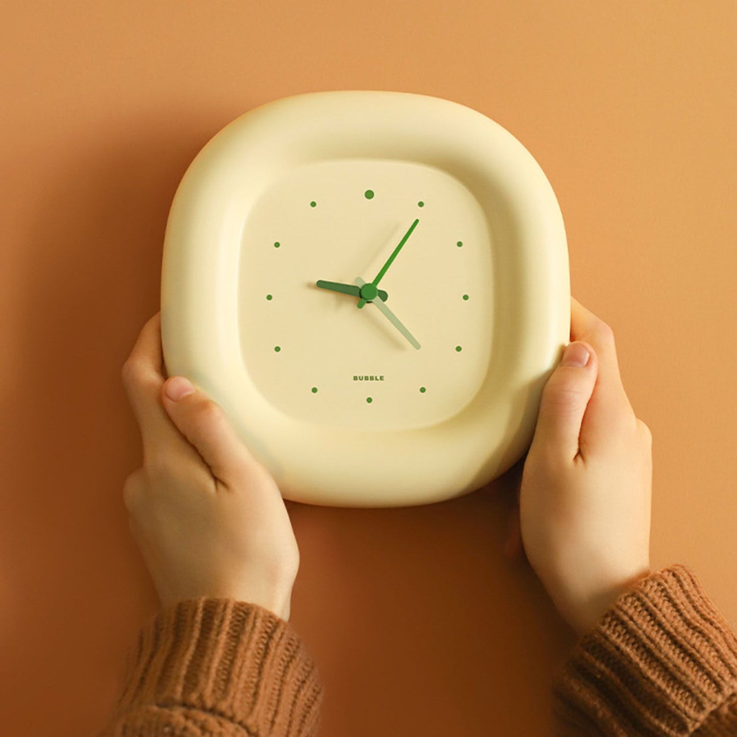 Cute Wall Clock Simple Lovely Vivid Colors Strong ABS Multifunction Kids Wall Clockfor Bedroom Office Indoor V1294-YM0512-3115220132111