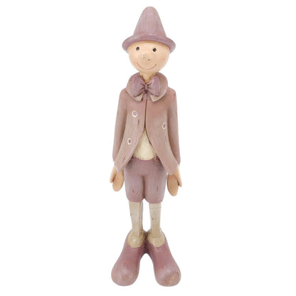 Resin Puppet Ornament Stable Placing Round Slippy Exquisite Desktop Puppet Standing Decoration V1294-YM0512-3115220136311