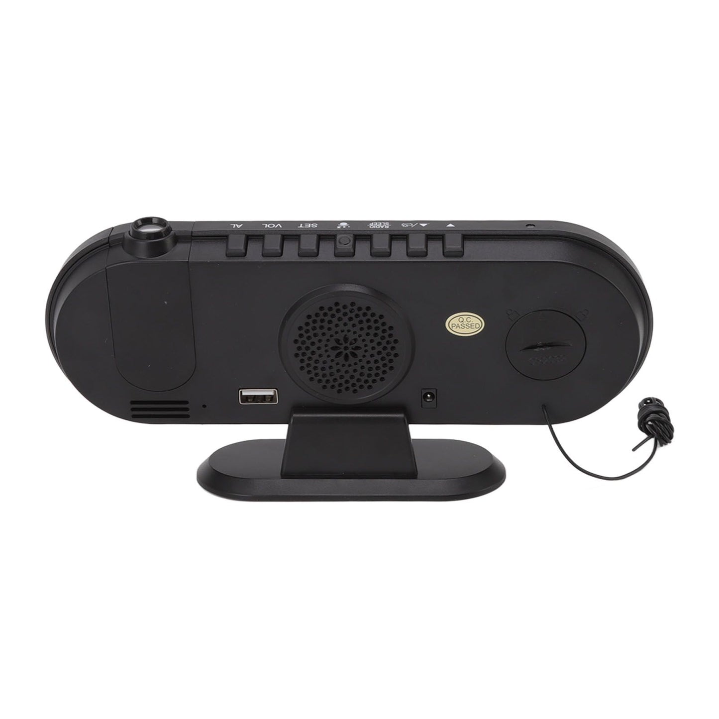 Projection Alarm Clock USB Powered Mirror Display Design High Brightness LED Light Source Ceiling Digital V1294-YM0512-3115220139011