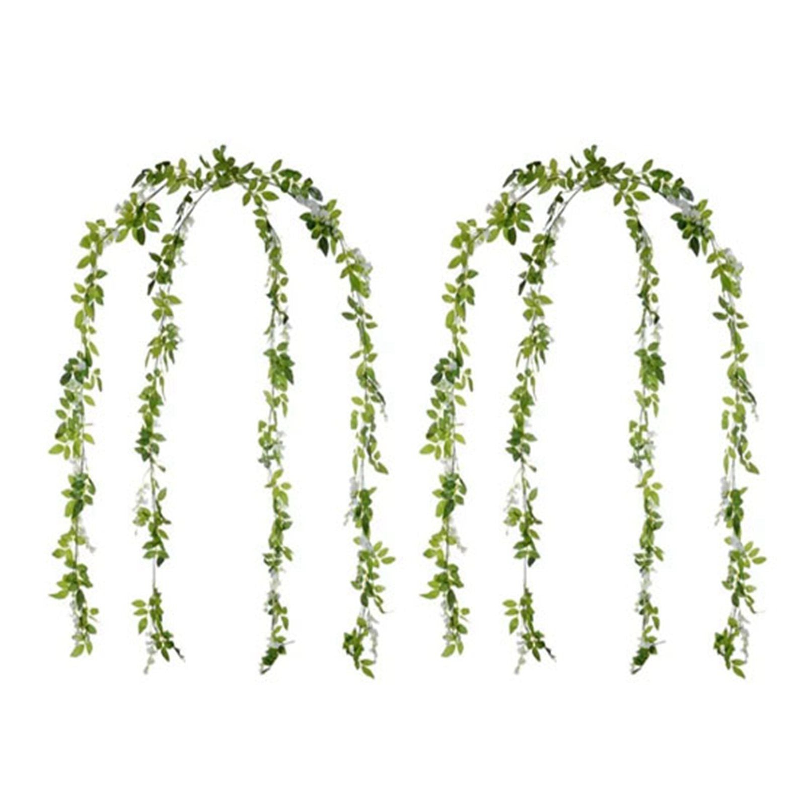 4 Pcs Artificial Wistaria Flower Lifelike Beauty Reusable Simulation Wistaria False Flower V1294-YM0512-3115220139611