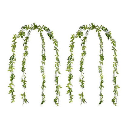 4 Pcs Artificial Wistaria Flower Lifelike Beauty Reusable Simulation Wistaria False Flower V1294-YM0512-3115220139611
