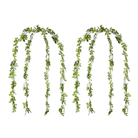 4 Pcs Artificial Wistaria Flower Lifelike Beauty Reusable Simulation Wistaria False Flower V1294-YM0512-3115220139611