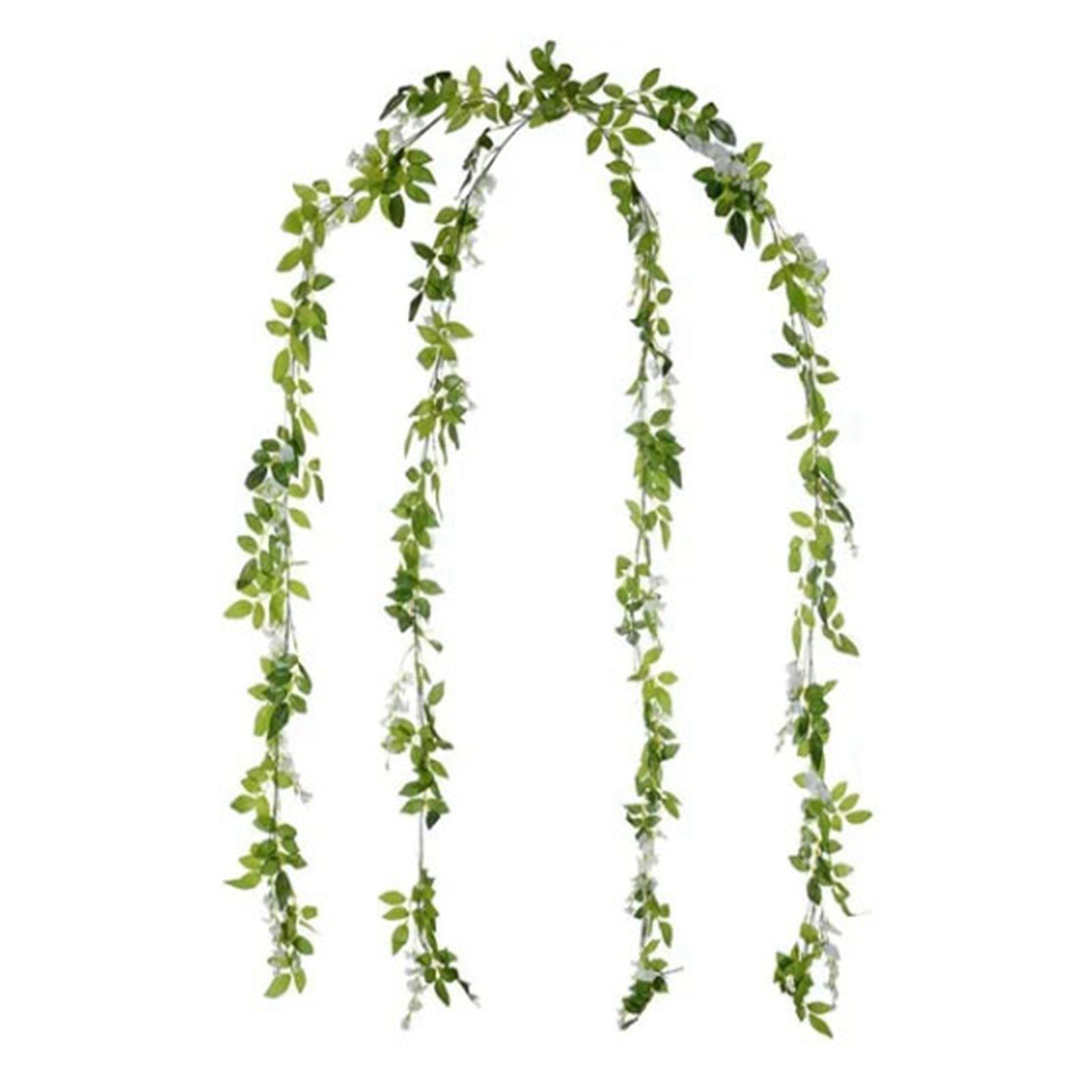 4 Pcs Artificial Wistaria Flower Lifelike Beauty Reusable Simulation Wistaria False Flower V1294-YM0512-3115220139611
