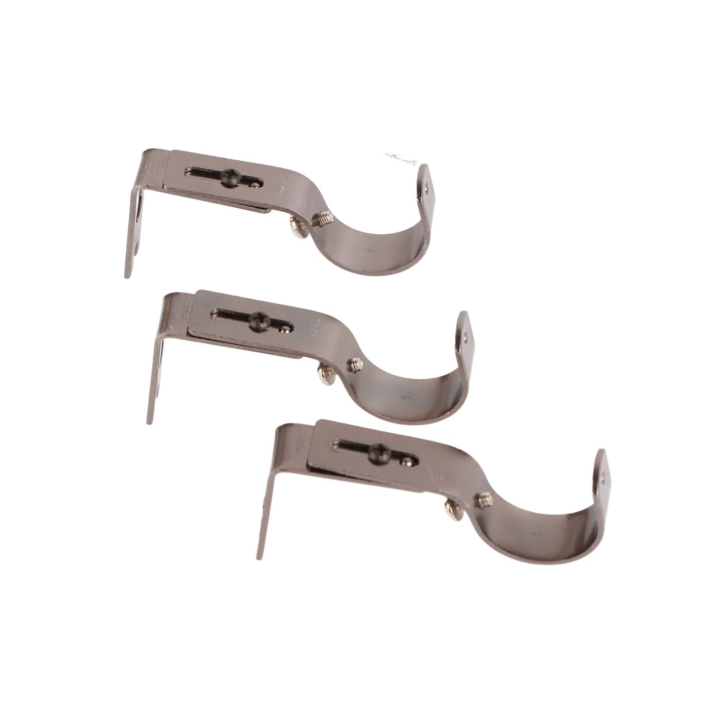 3Pcs Curtain Rod Hook Holder Iron Bracket Universal Design Home Decoration for Bedroom V1294-YM0512-3115220139811