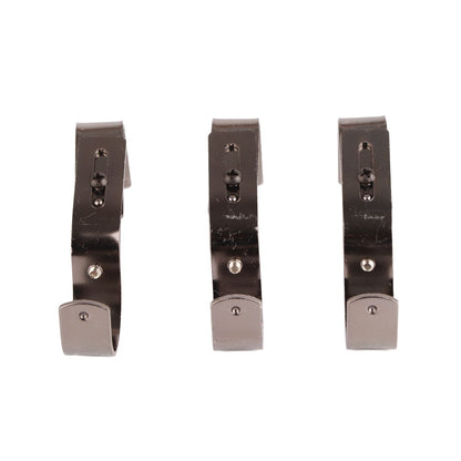 3Pcs Curtain Rod Hook Holder Iron Bracket Universal Design Home Decoration for Bedroom V1294-YM0512-3115220139811
