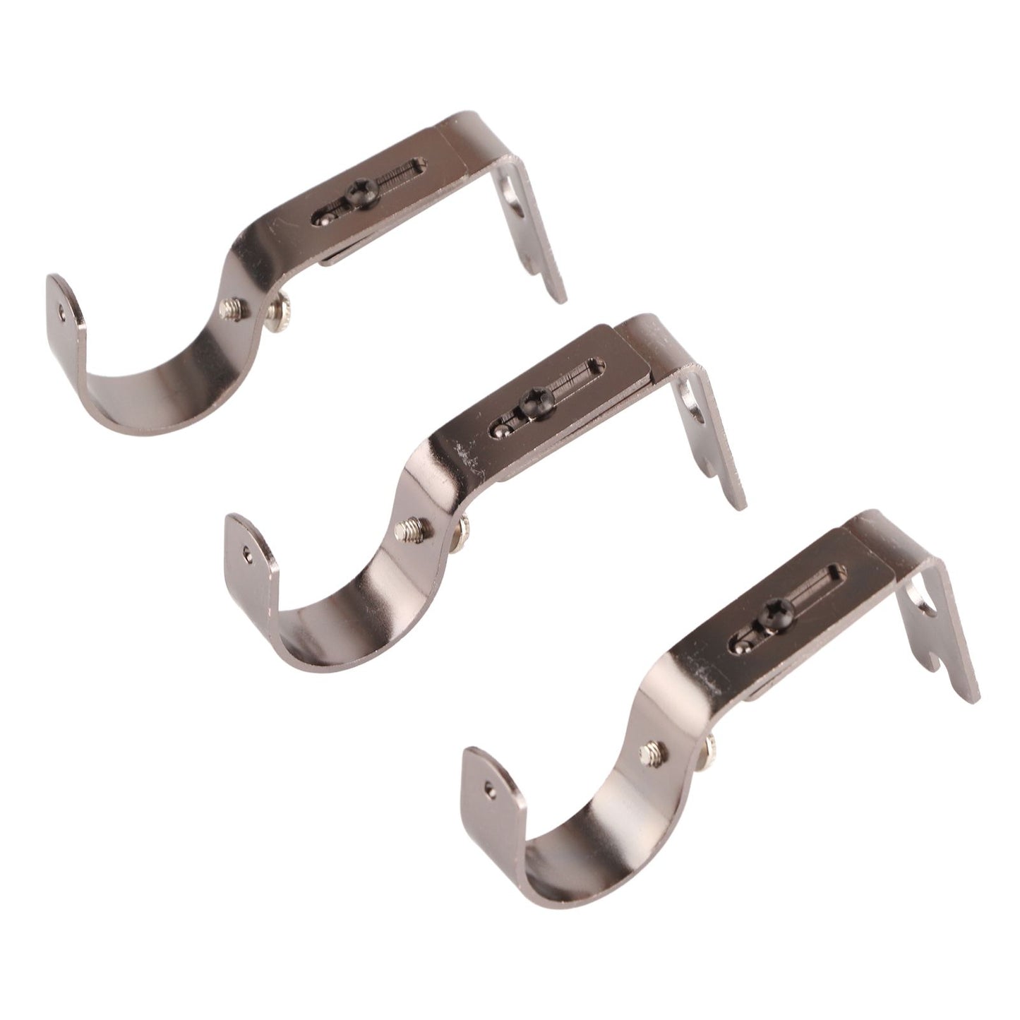 3Pcs Curtain Rod Hook Holder Iron Bracket Universal Design Home Decoration for Bedroom V1294-YM0512-3115220139811