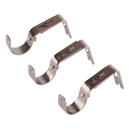 3Pcs Curtain Rod Hook Holder Iron Bracket Universal Design Home Decoration for Bedroom V1294-YM0512-3115220139811