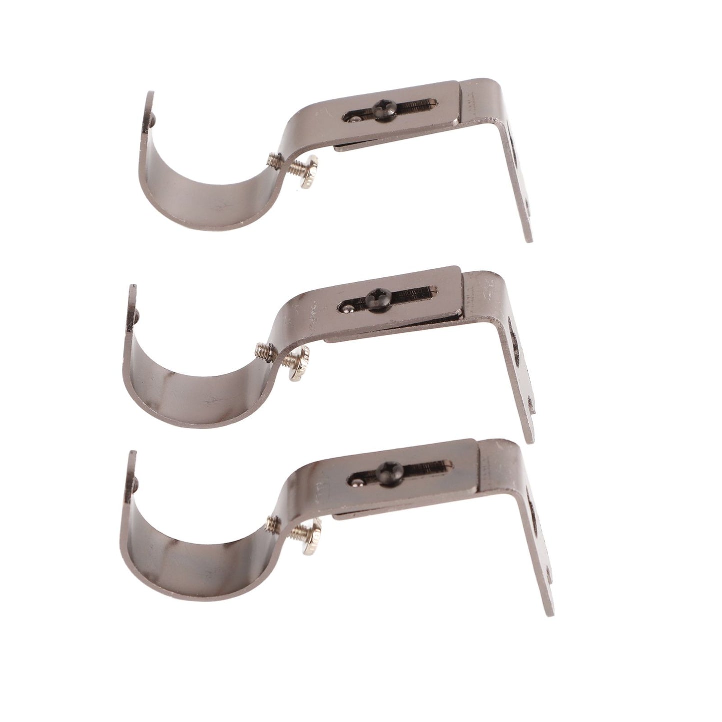 3Pcs Curtain Rod Hook Holder Iron Bracket Universal Design Home Decoration for Bedroom V1294-YM0512-3115220139811