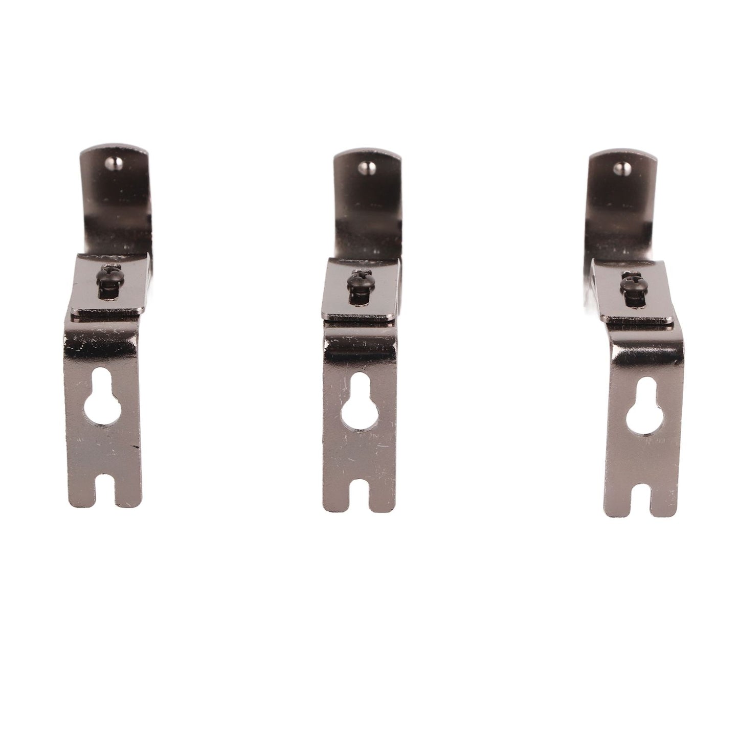 3Pcs Curtain Rod Hook Holder Iron Bracket Universal Design Home Decoration for Bedroom V1294-YM0512-3115220139811
