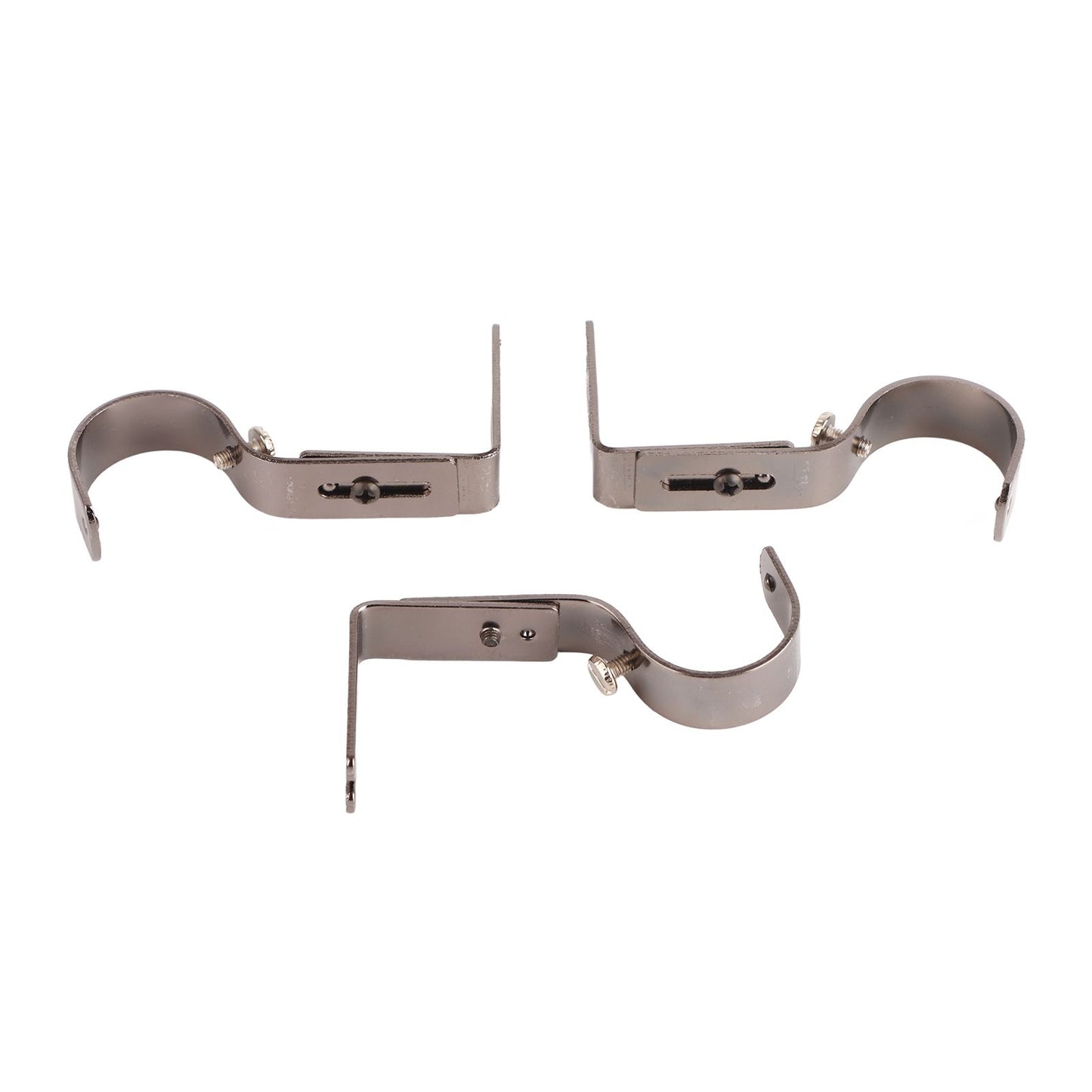 3Pcs Curtain Rod Hook Holder Iron Bracket Universal Design Home Decoration for Bedroom V1294-YM0512-3115220139811