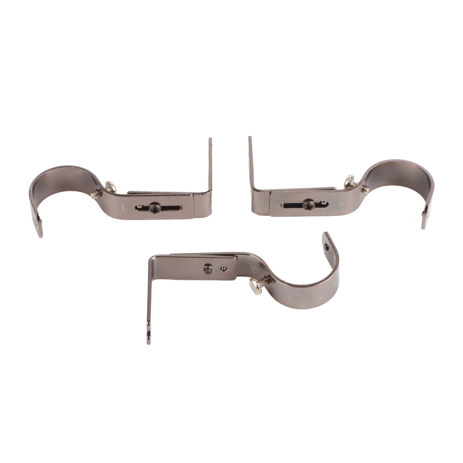 3Pcs Curtain Rod Hook Holder Iron Bracket Universal Design Home Decoration for Bedroom V1294-YM0512-3115220139811