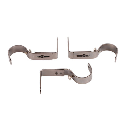 3Pcs Curtain Rod Hook Holder Iron Bracket Universal Design Home Decoration for Bedroom V1294-YM0512-3115220139811