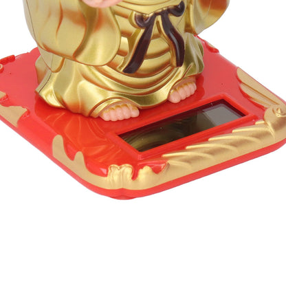 Standing Maitreya Buddha Solar Ornaments Light Energy Sensing Buddha Statue Decoration for Office Home Car V1294-YM0512-3115220142911