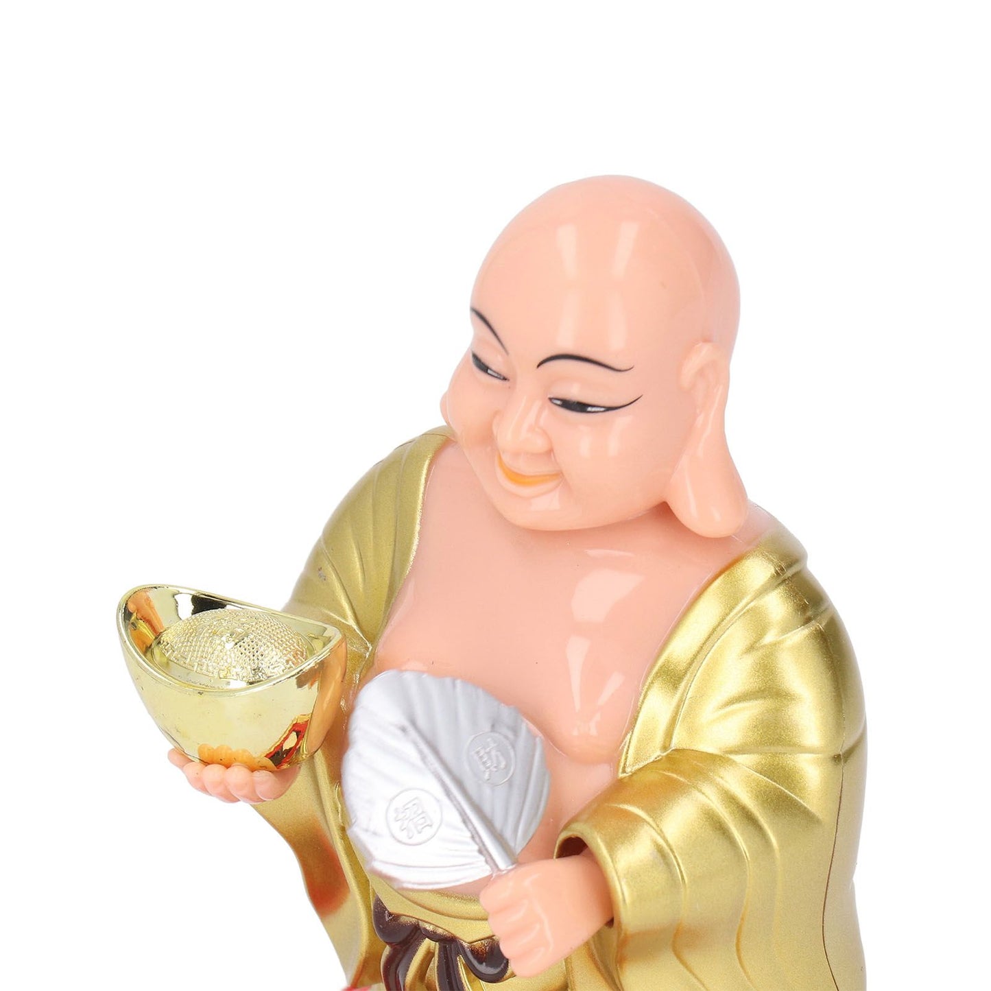 Standing Maitreya Buddha Solar Ornaments Light Energy Sensing Buddha Statue Decoration for Office Home Car V1294-YM0512-3115220142911