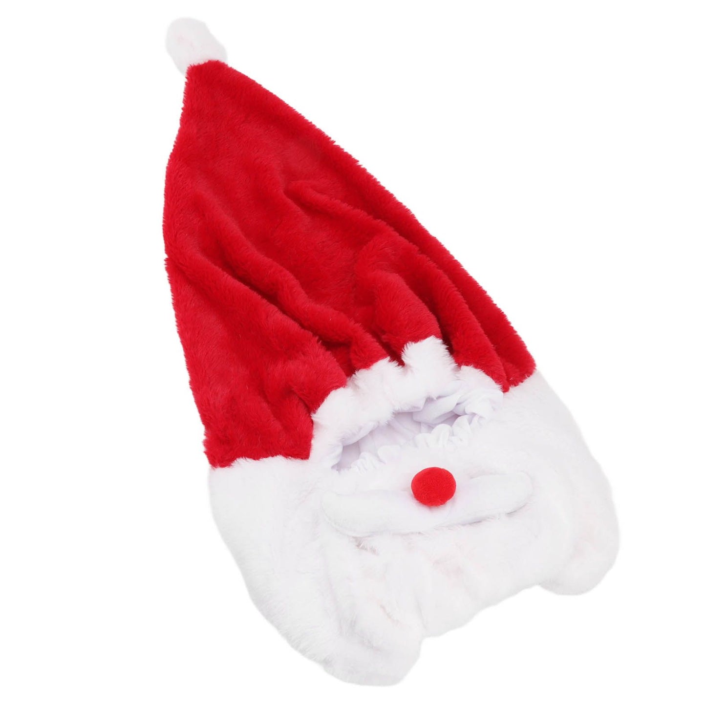 Christmas Helmet Cover Plush Scratch Proof Motorcycle Helmet Hat for Entertainment Decoration V1294-YM0512-3115220147011