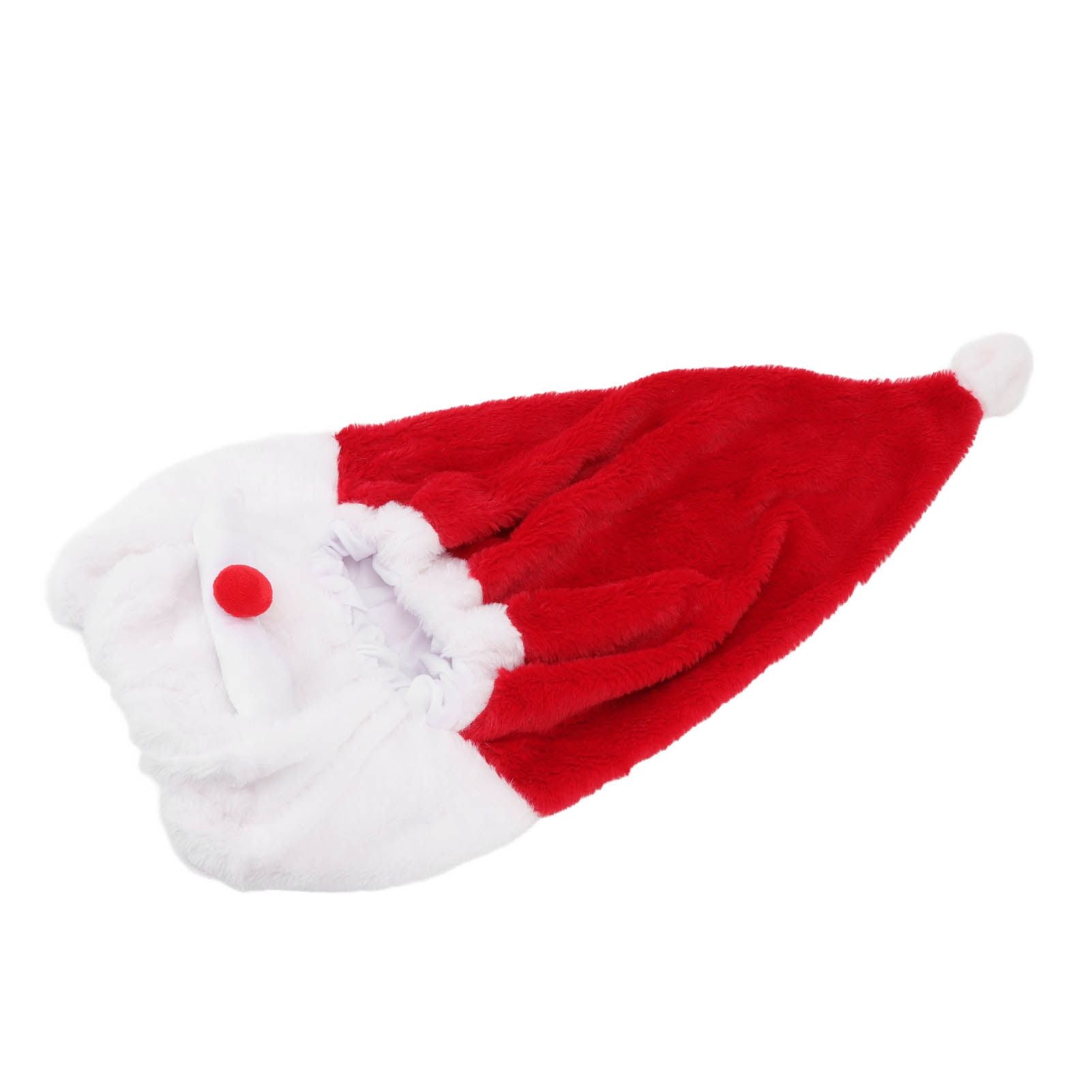 Christmas Helmet Cover Plush Scratch Proof Motorcycle Helmet Hat for Entertainment Decoration V1294-YM0512-3115220147011