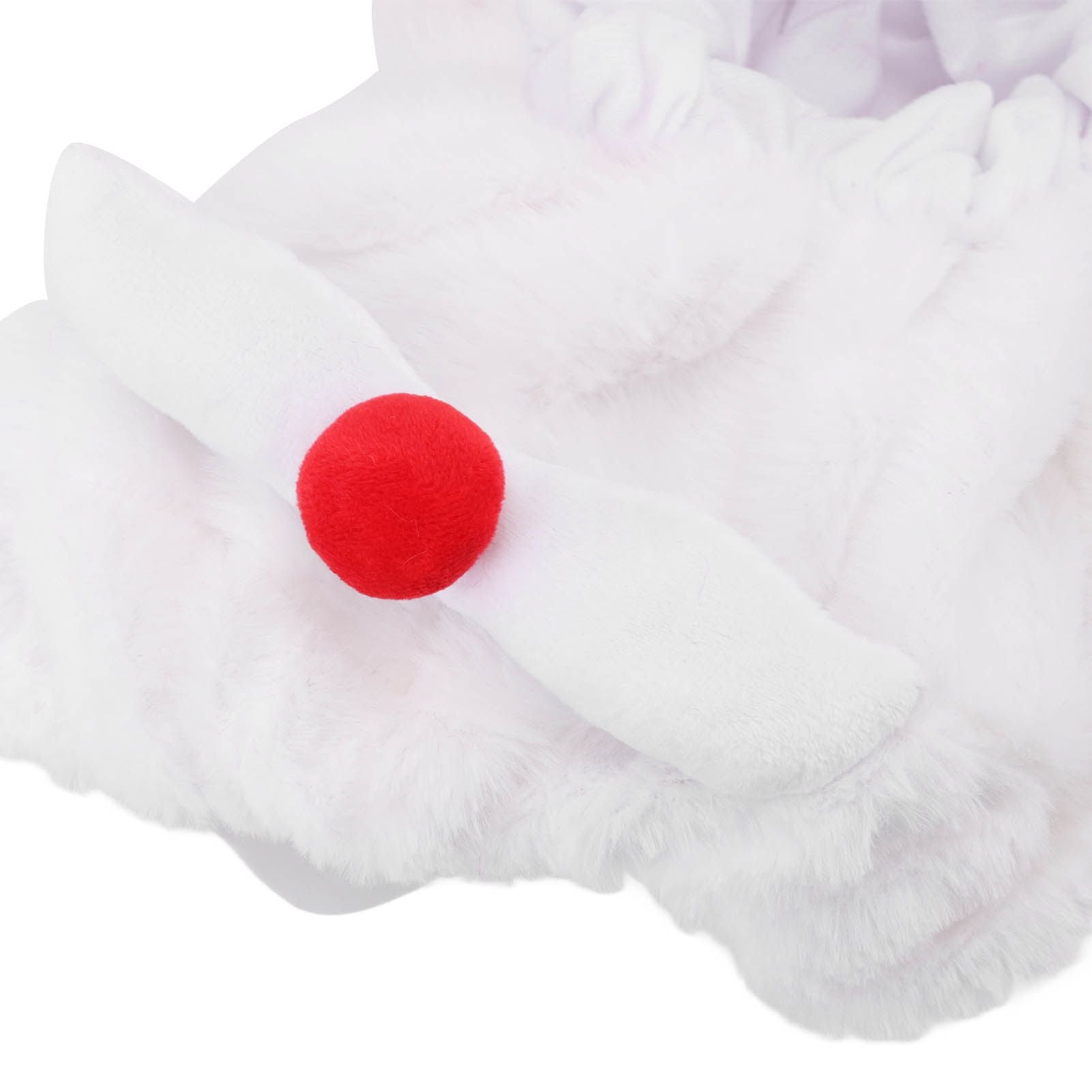 Christmas Helmet Cover Plush Scratch Proof Motorcycle Helmet Hat for Entertainment Decoration V1294-YM0512-3115220147011